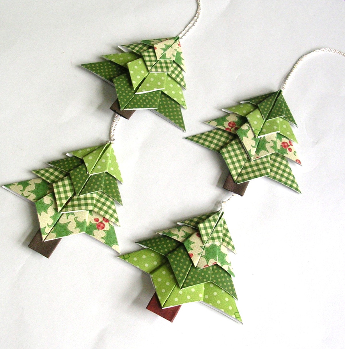 Neat Origami Christmas Decorations 2016