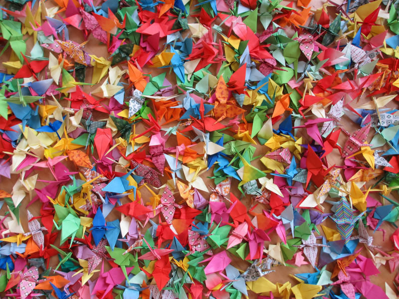 1000 origami cranes