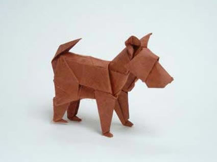 Dog Origami