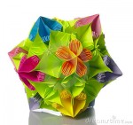 Colorful Kusudama Origami