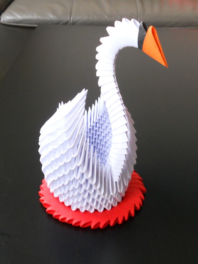 Origami 3D Swan