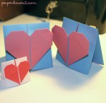 Heart Origami Card