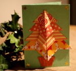 Appealing Origami Christmas Cards