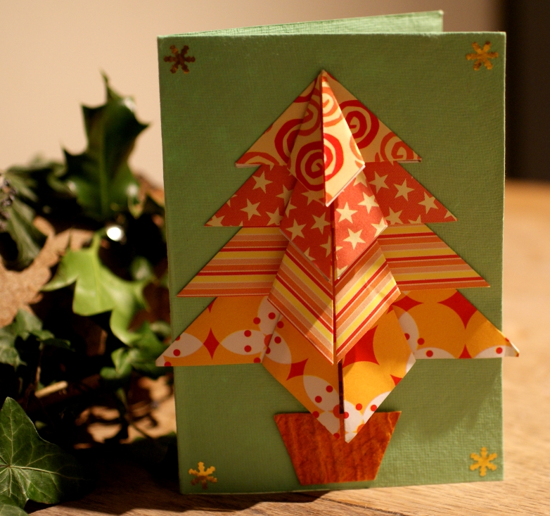 Origami Christmas Cards