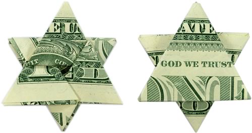 Origami Dollar Bill