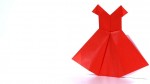 Striking Origami Dress