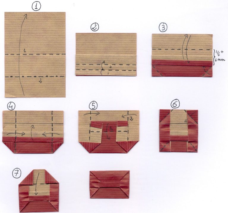 Origami Envelope Instructions