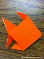 Simple Origami Fish