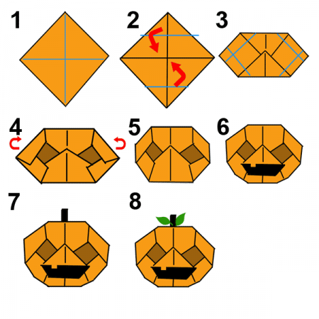 Origami Halloween