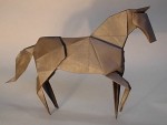 Elegant Origami Horse