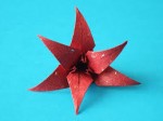 Pretty Origami Iris