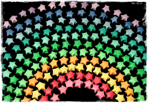 Origami Lucky Stars