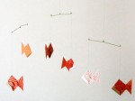 Pretty Fish Origami Mobile