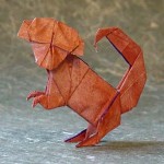 Funny Origami Monkey