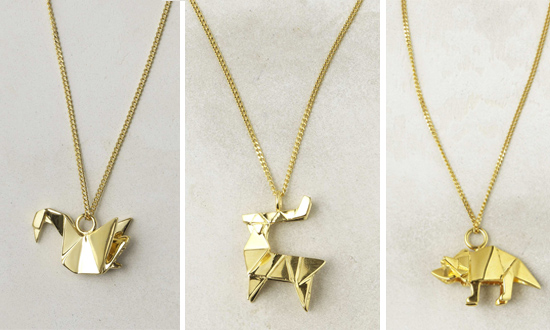 Origami Necklace