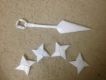 Simple Origami Ninja Sword
