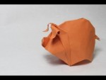 Adorable Origami Pig