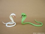 Realistic Origami Snake