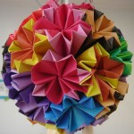 Colorful Origami Sphere