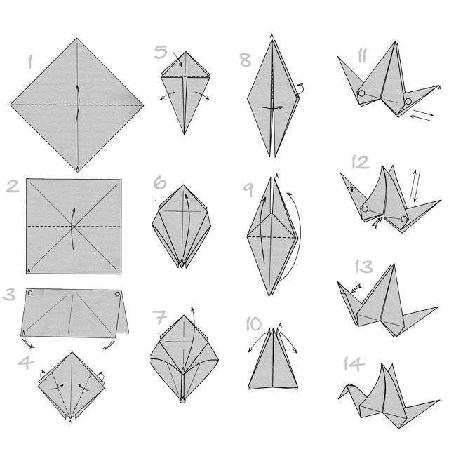 Origami Swan Instructions