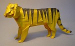 Check out this Origami Tiger