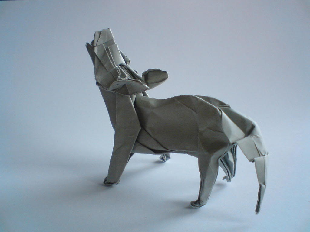 Origami Wolf