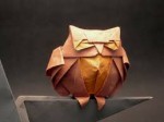 Sleepy Owl Origami