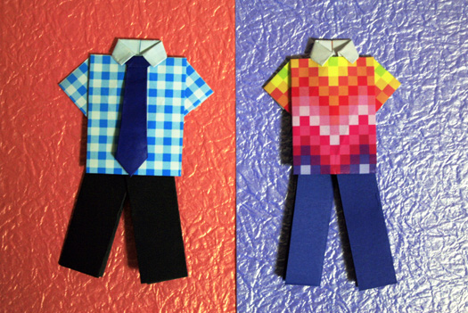 Shirt Origami