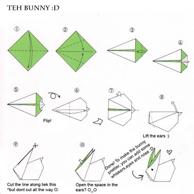 Simple Origami Instructions