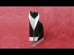 Just a cat at Www.Origami-Fun.Com