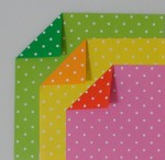 Polka Dot Double Sided Origami Paper