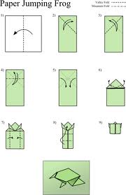 easy origami frog