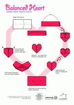 Heart Shape Easy Origami Instructions