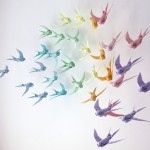Flying Free Origami Paper