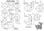 Simple Dog Origami Diagrams