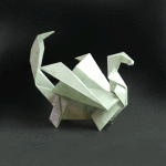Cute Origami Dragon Easy