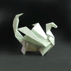 origami dragon easy