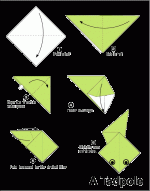 A Tadpole Origami Easy