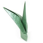Fine Origami Flower Stem