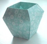 Pleasant Origami Flower Vase