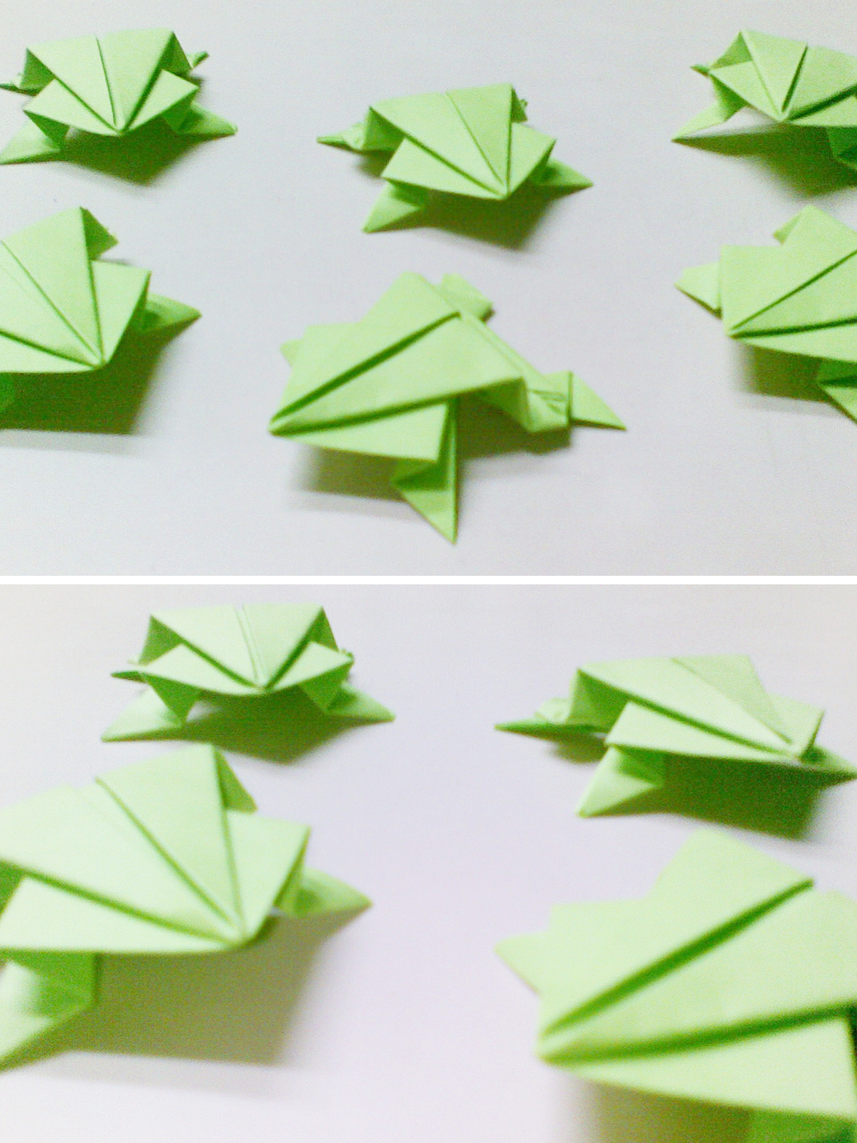 origami frogs