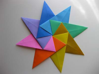 origami modular star