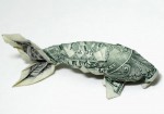 Fish Origami Money