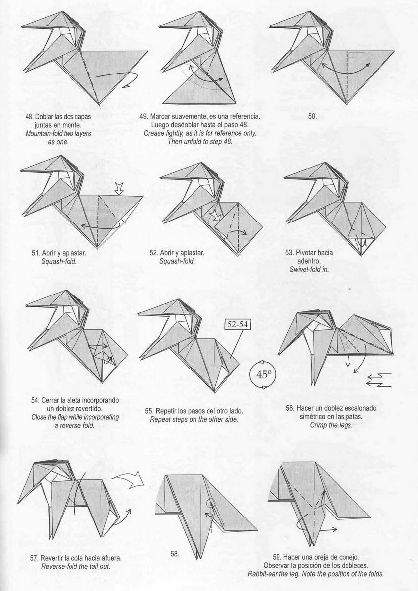 origami unicorn instructions