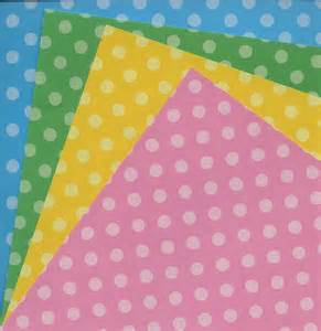 patterned origami paper