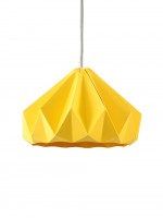 Hanging Yellow Origami Paper