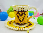 Cup 3D Origami Art