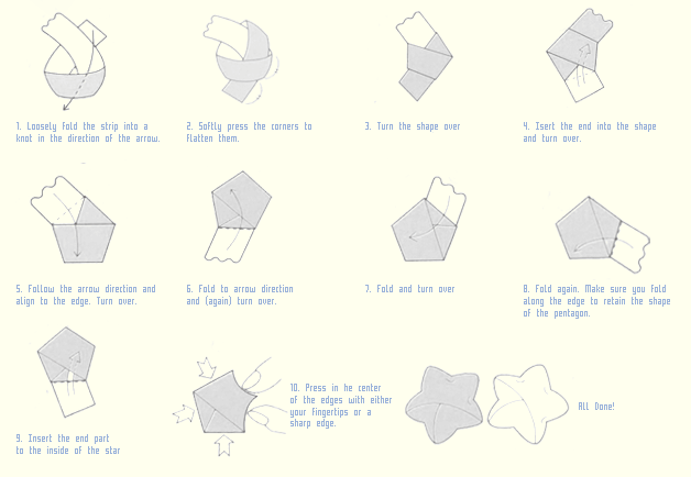 3d origami star