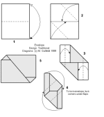 Simple Origami Envelope Instructions