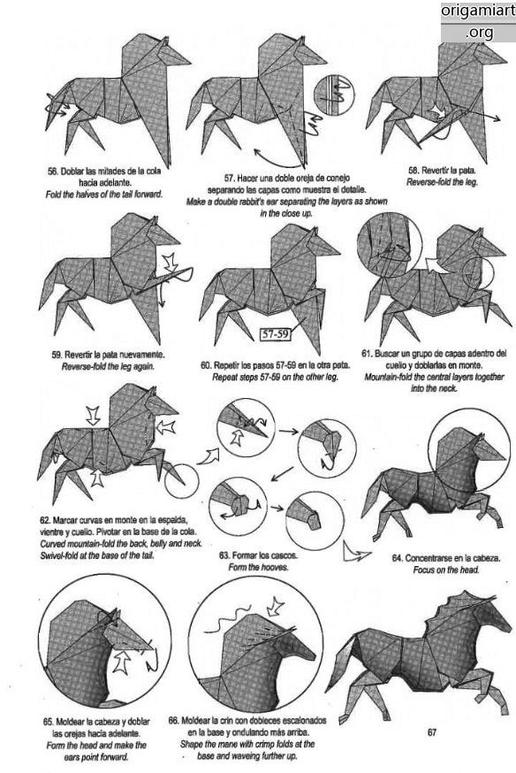 Origami Horse Instructions